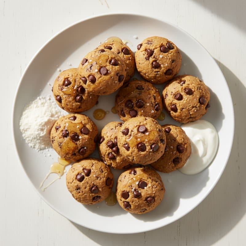 No-Bake Chocolate Chip Protein Bites