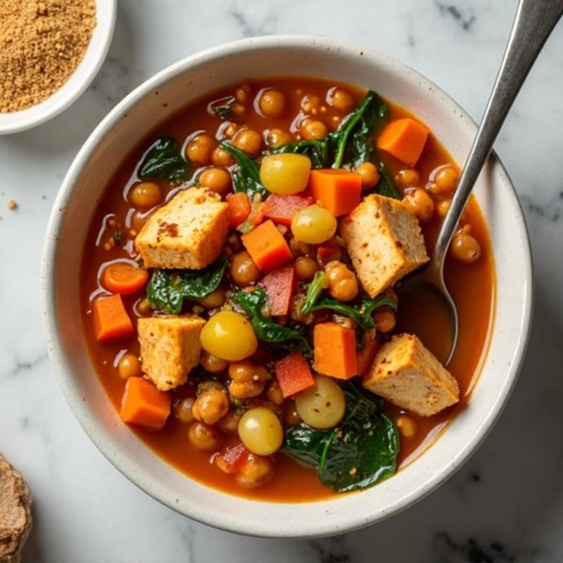 Hearty Spiced Red Lentil Stew