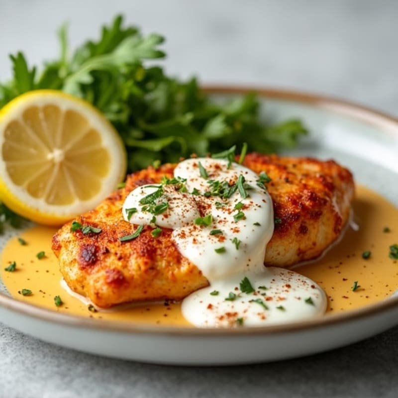 Healthy Creamy Spiced Chicken