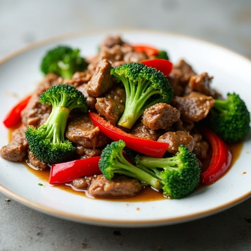 Savory Garlic Ginger Beef and Broccoli Stir-Fry