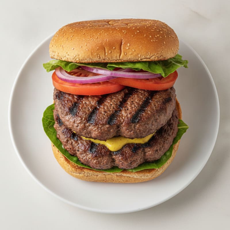 Classic Grilled Beef Burger