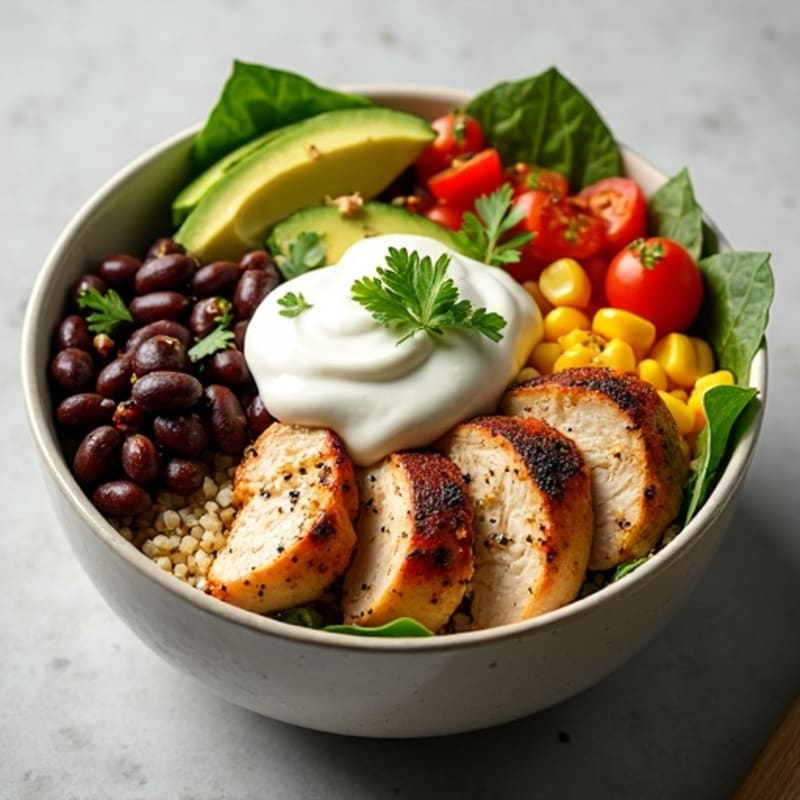 Hearty Black Bean Burrito Bowl