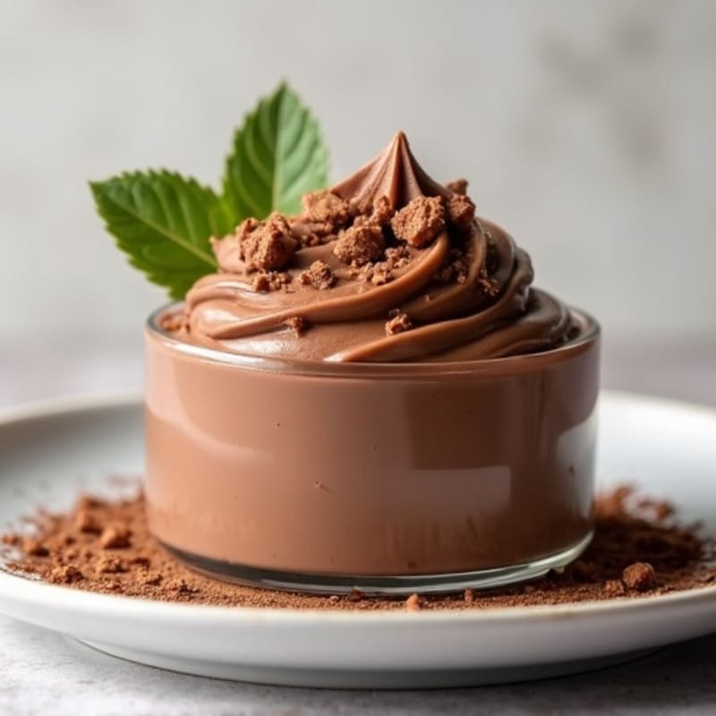 Silky Chocolate Protein Pudding