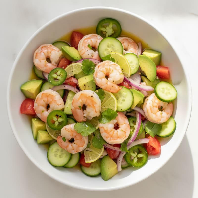 Citrus Shrimp and Avocado Ceviche