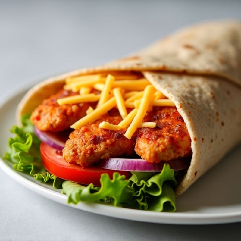 Crispy Buffalo Chicken Wrap