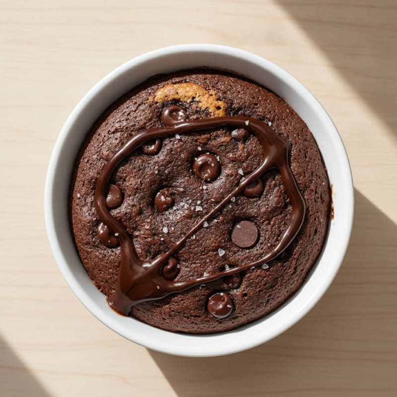 Decadent Chocolate Protein Mug Cake