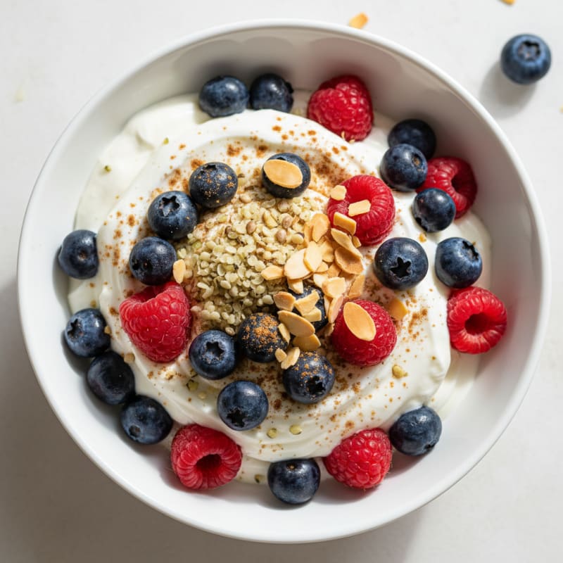 Quick Berry Yogurt Parfait