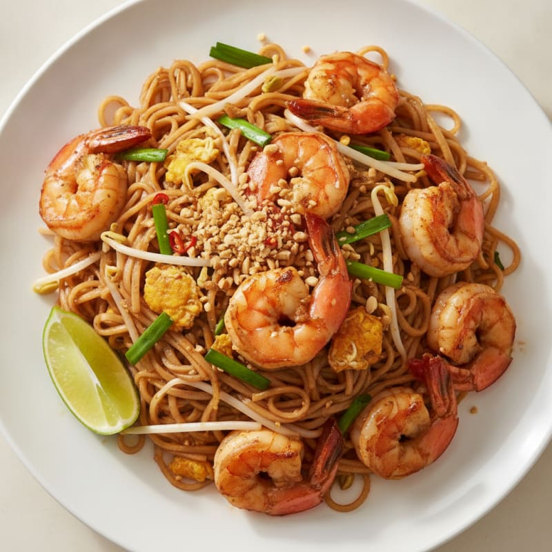 Shrimp Pad Thai Noodles