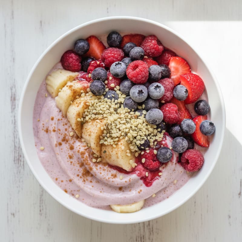 High-Protein Berry Blast Creami Bowl