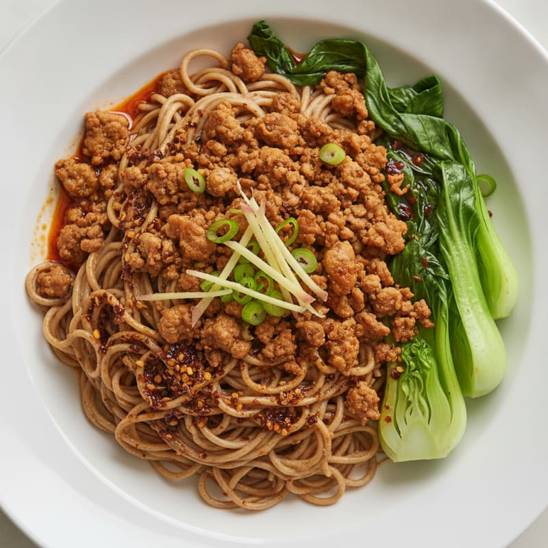 Sichuan Dan Dan Noodles with Chili Oil