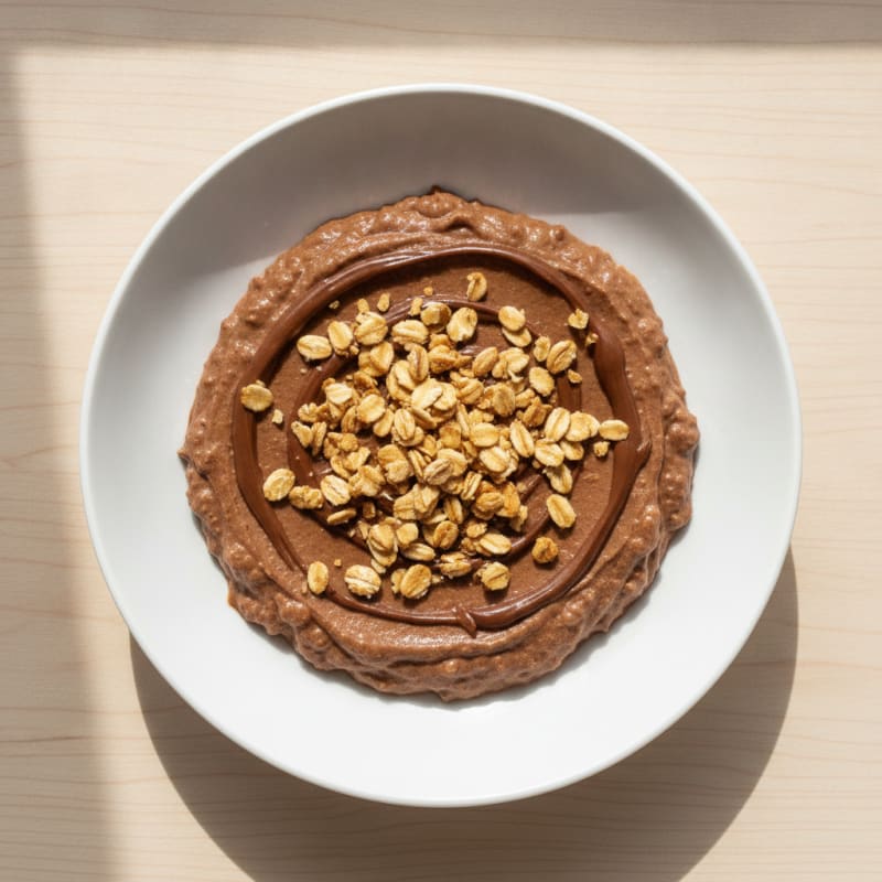 Silky Cottage Cheese and Chocolate Protein Mousse