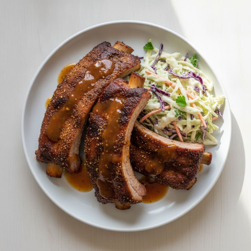 Smoked BBQ Pork Ribs