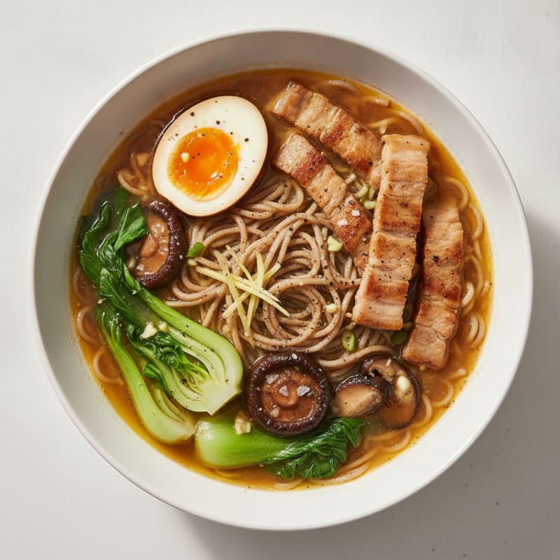 Savory Pork Ramen Bowl