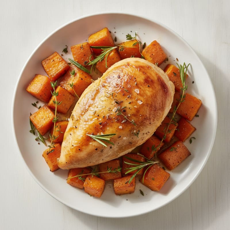 Herb-Roasted Chicken with Root Vegetables