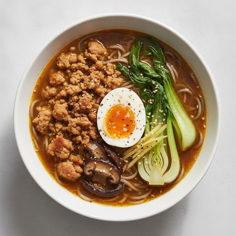 Savory Pork Ramen Bowl