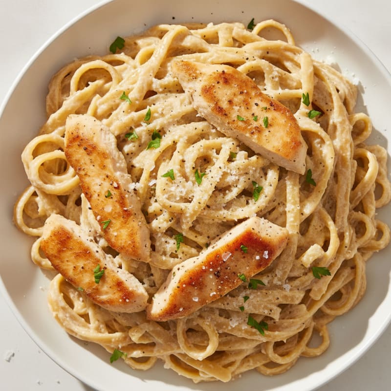 Chicken Alfredo Fettuccine