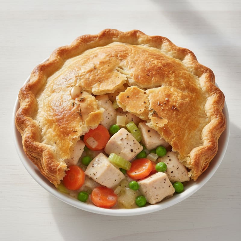 Hearty Chicken and Vegetable Pot Pie