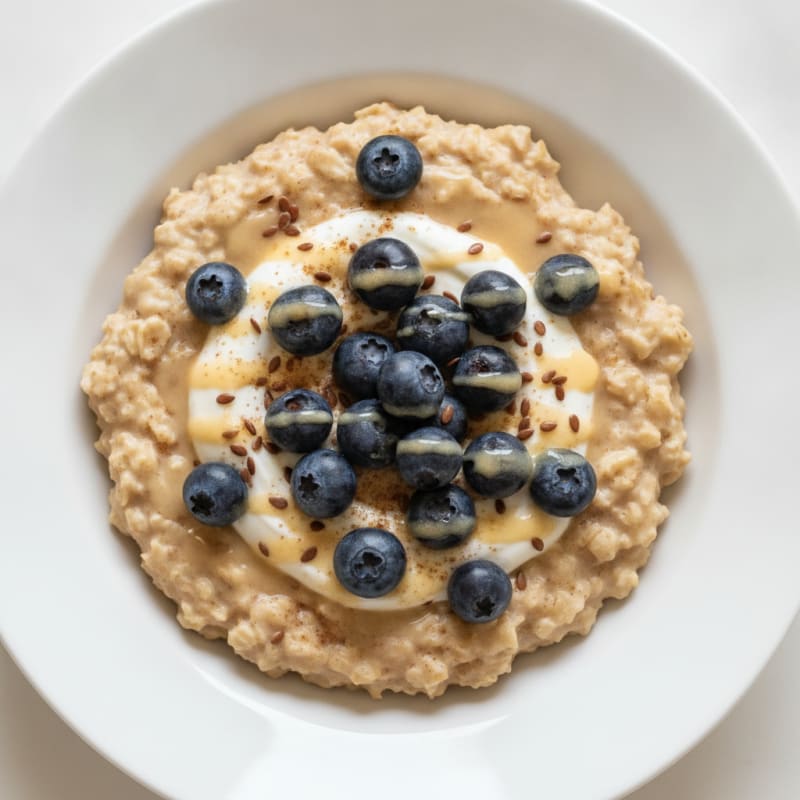Berry Protein Oatmeal Bowl