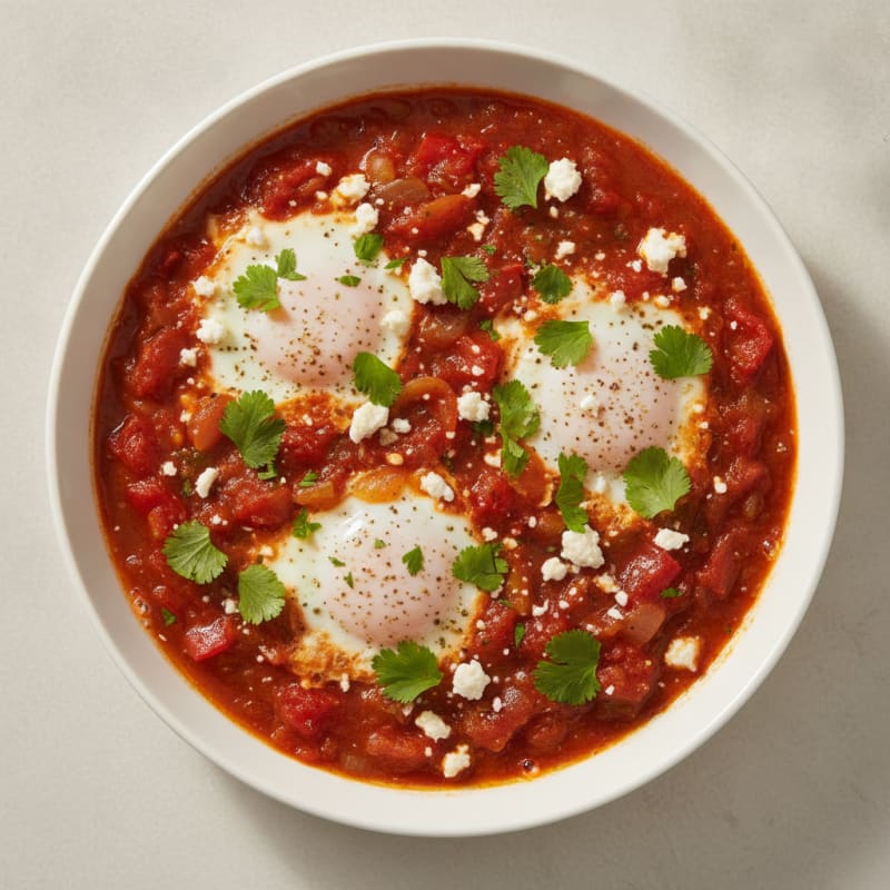 Shakshuka with Feta and Herbs