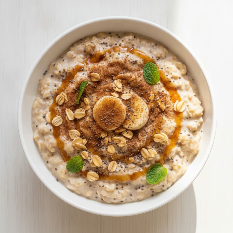 Banana Cinnamon Overnight Oats