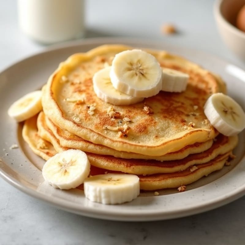 Protein-Packed Almond Butter Banana Crepes