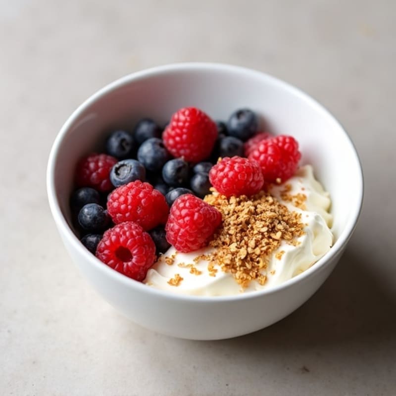 Cottage Cheese and Berry Protein Bowl