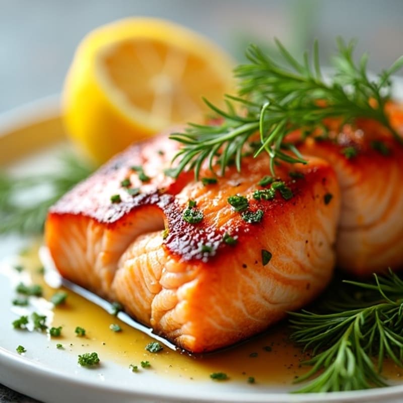 Citrus-Herb Grilled Salmon with Fresh Herbs