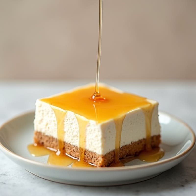 Creamy Greek Yogurt Protein Cheesecake