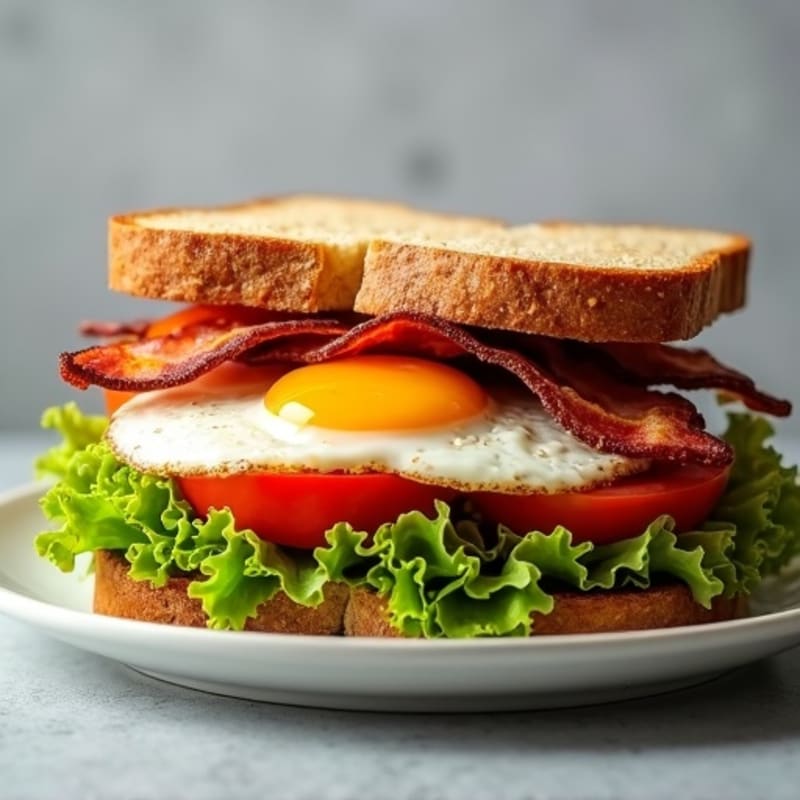 Crispy Bacon, Fresh Tomato, and Crisp Lettuce Whole Grain Sandwich