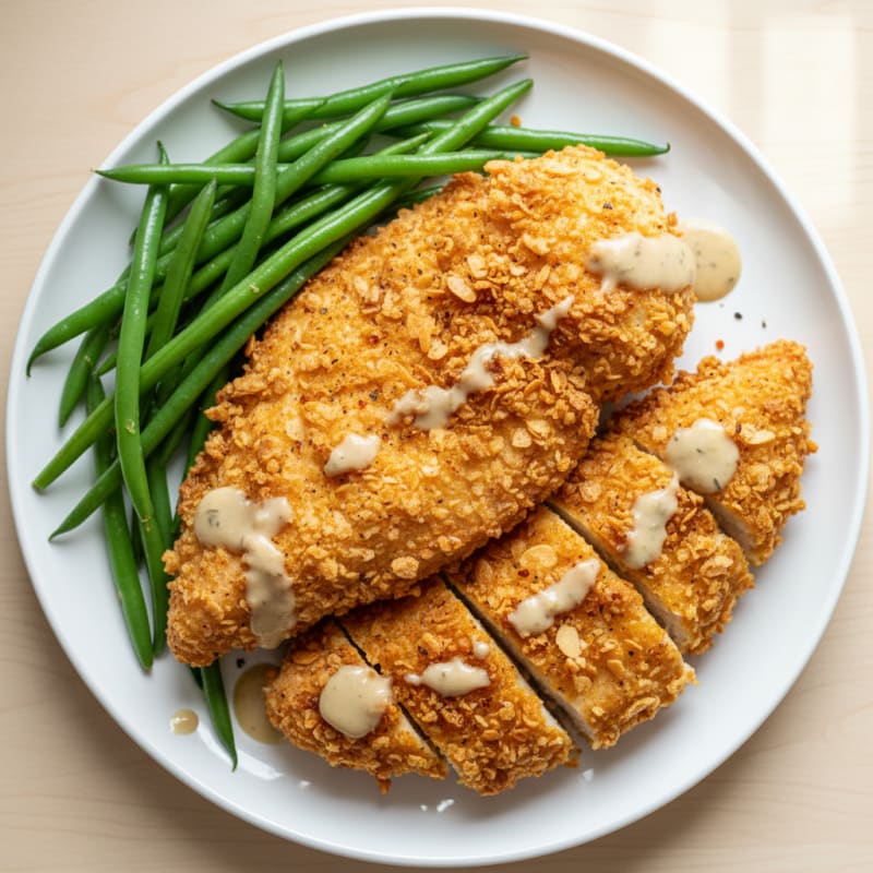 Crispy Buttermilk Fried Chicken Feast