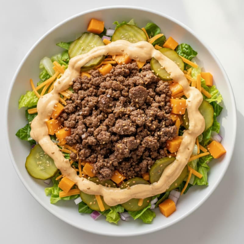 Big Mac Protein Bowl