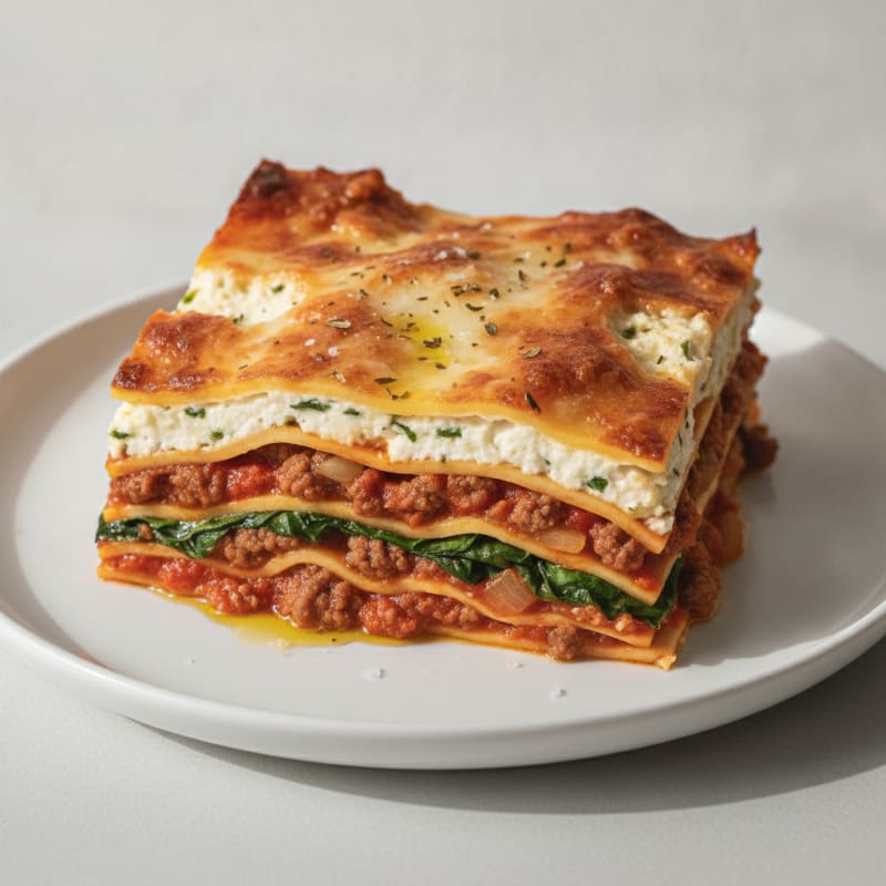 Classic Beef and Ricotta Lasagna