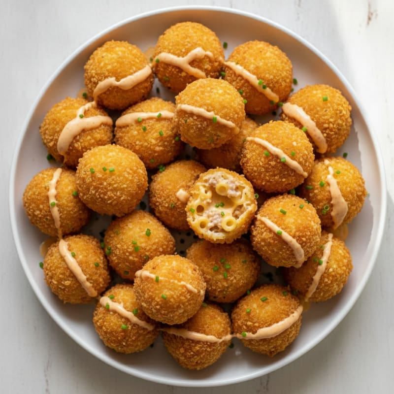 Deep-Fried Mac & Cheese Balls