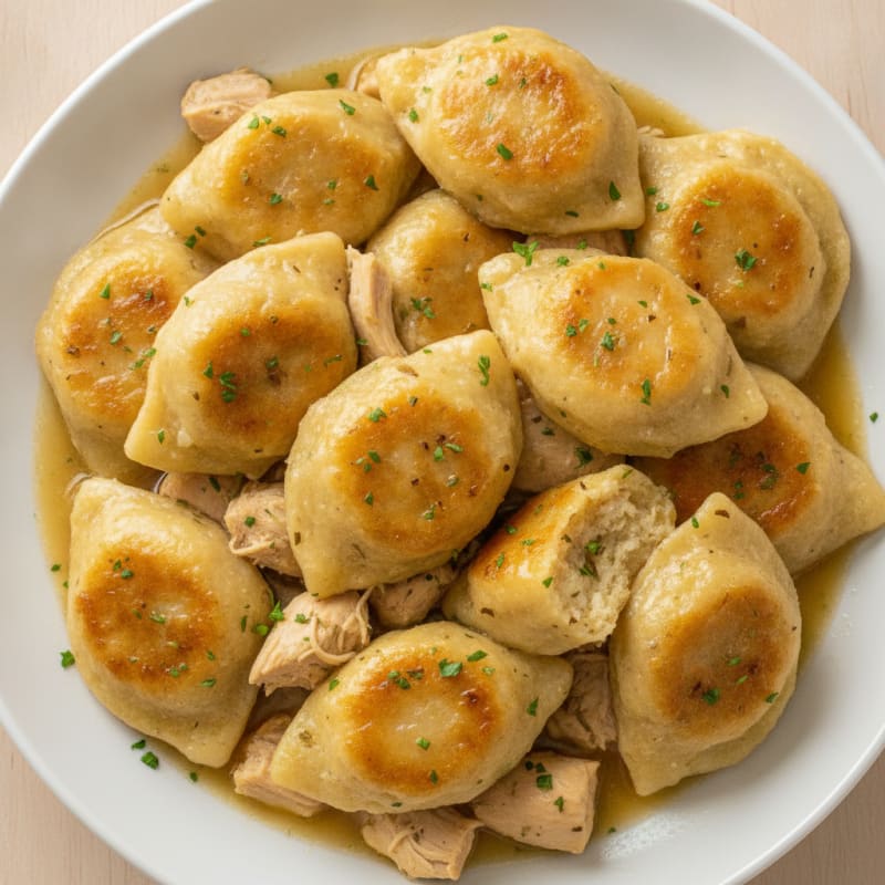 Homestyle Chicken and Herb Dumplings