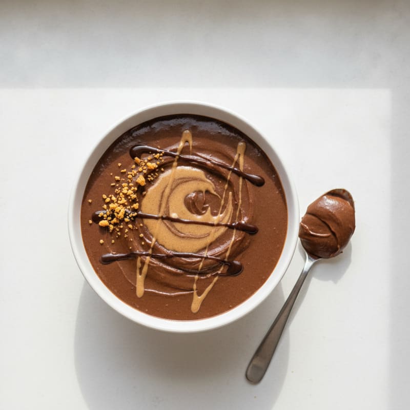 Silky Chocolate Protein Pudding
