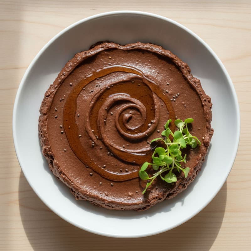 Silky Chocolate Protein Pudding with Greek Yogurt