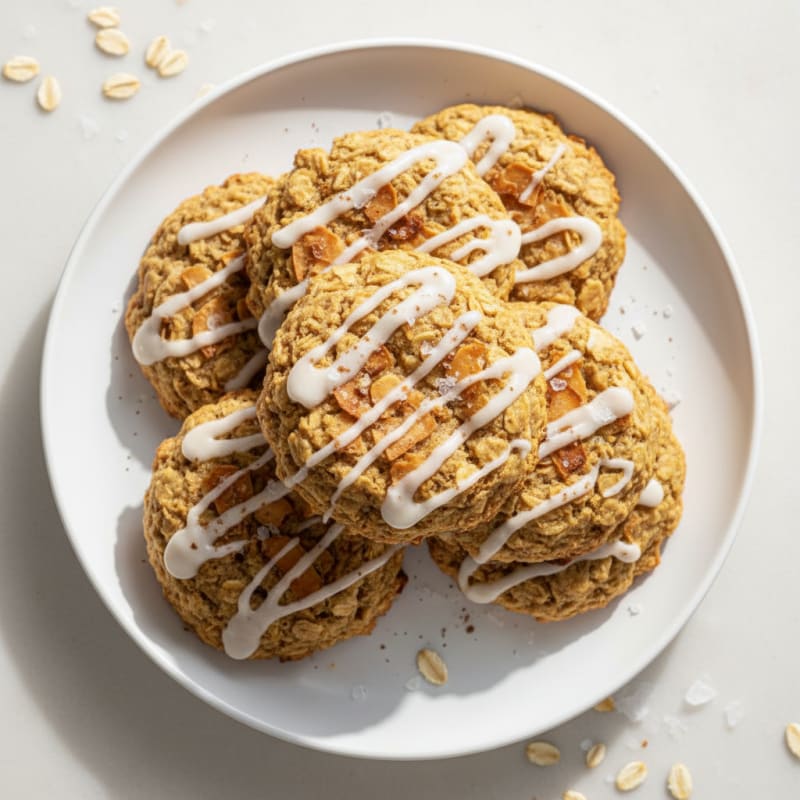 Toasted Coconut Oatmeal Cookies
