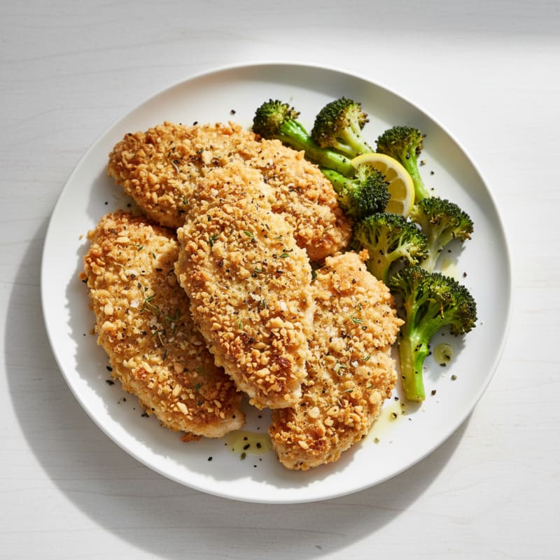 Crispy Air-Fried Chicken with Zesty Herbs