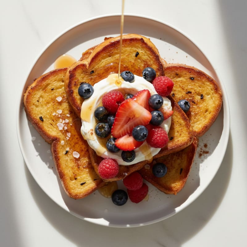 Vanilla Bean Brioche French Toast