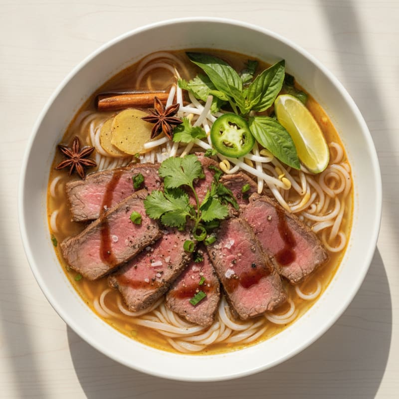 Beef Pho Noodle Soup