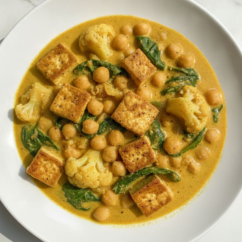 Hearty Chickpea and Vegetable Curry