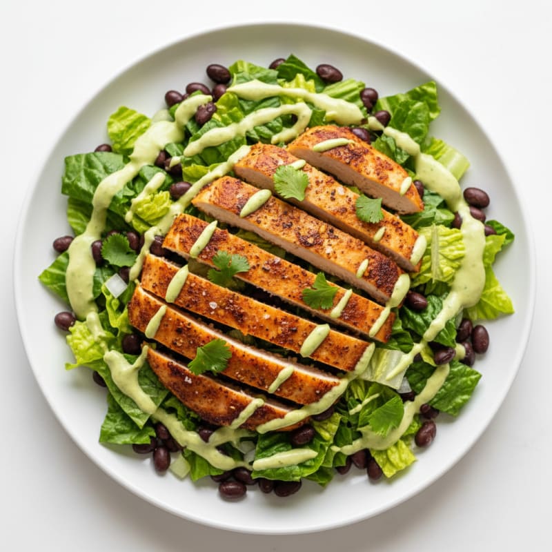 Crispy Chipotle Chicken Taco Salad