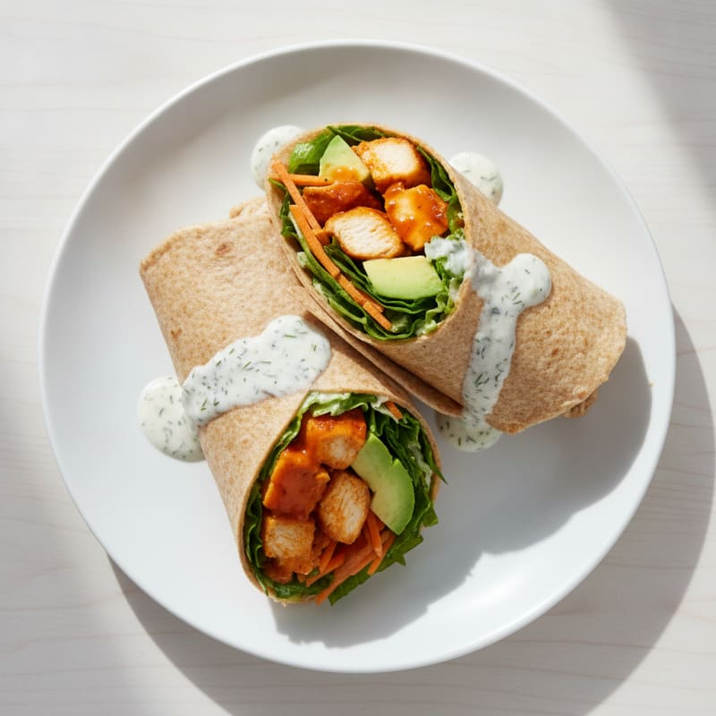 Buffalo Ranch Chicken Wrap
