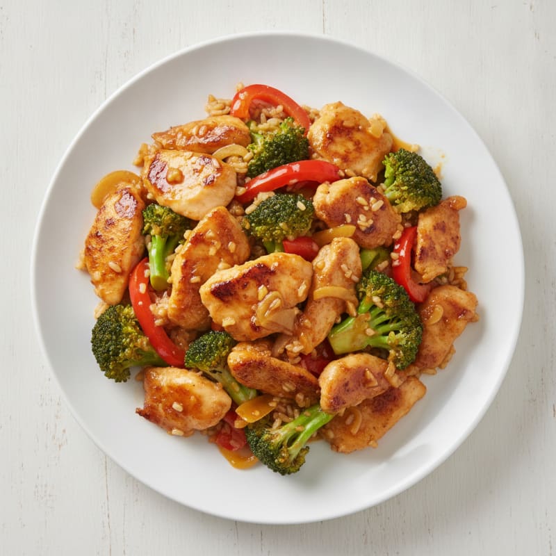 Orange Glazed Chicken Stir-Fry