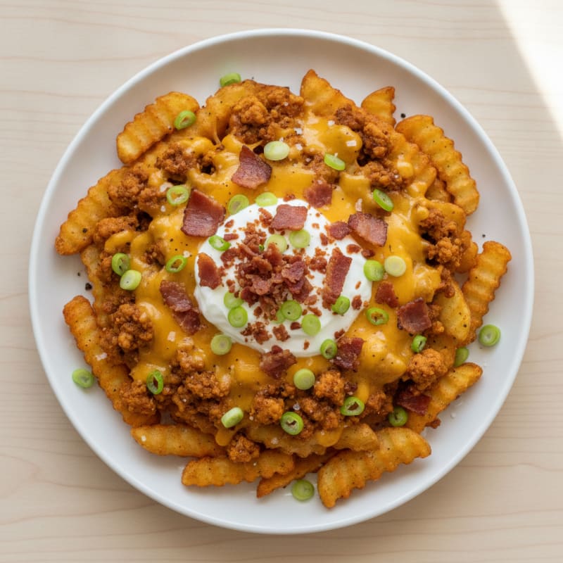 Loaded Bacon Cheese Fries