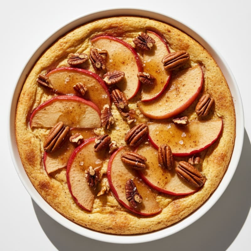 Cinnamon Apple Pecan Bake for Two
