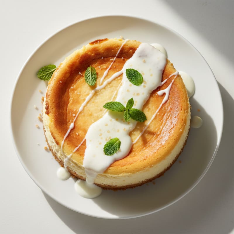 Creamy Greek Yogurt Protein Cheesecake