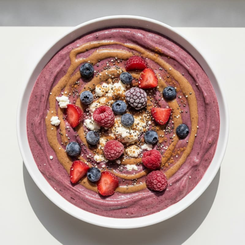 Berry Blend Greek Yogurt Smoothie