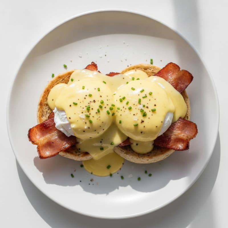 Classic Eggs Benedict with Hollandaise