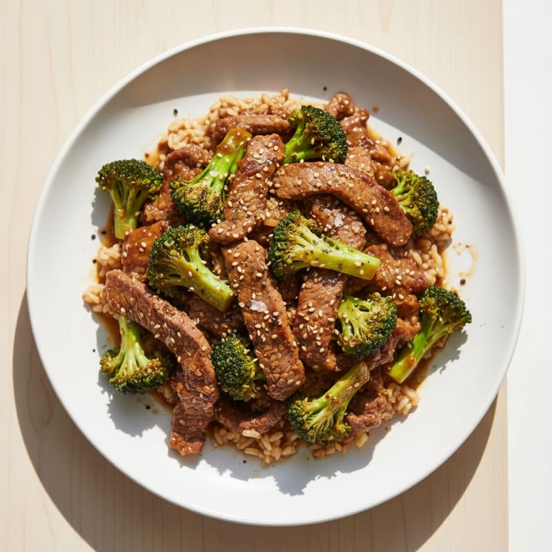 Tender Sesame Beef & Broccoli Stir-Fry